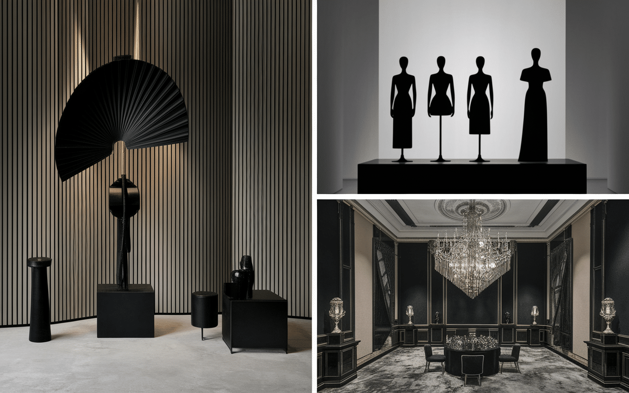 espaces luxe black edition paris design et showroom