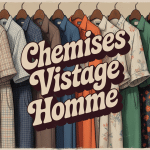 Collection chemises vintage homme motifs rétro