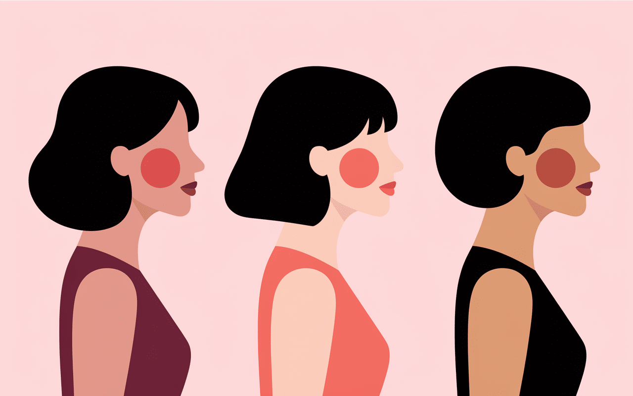 Visages coupe boule courte femme 60 ans