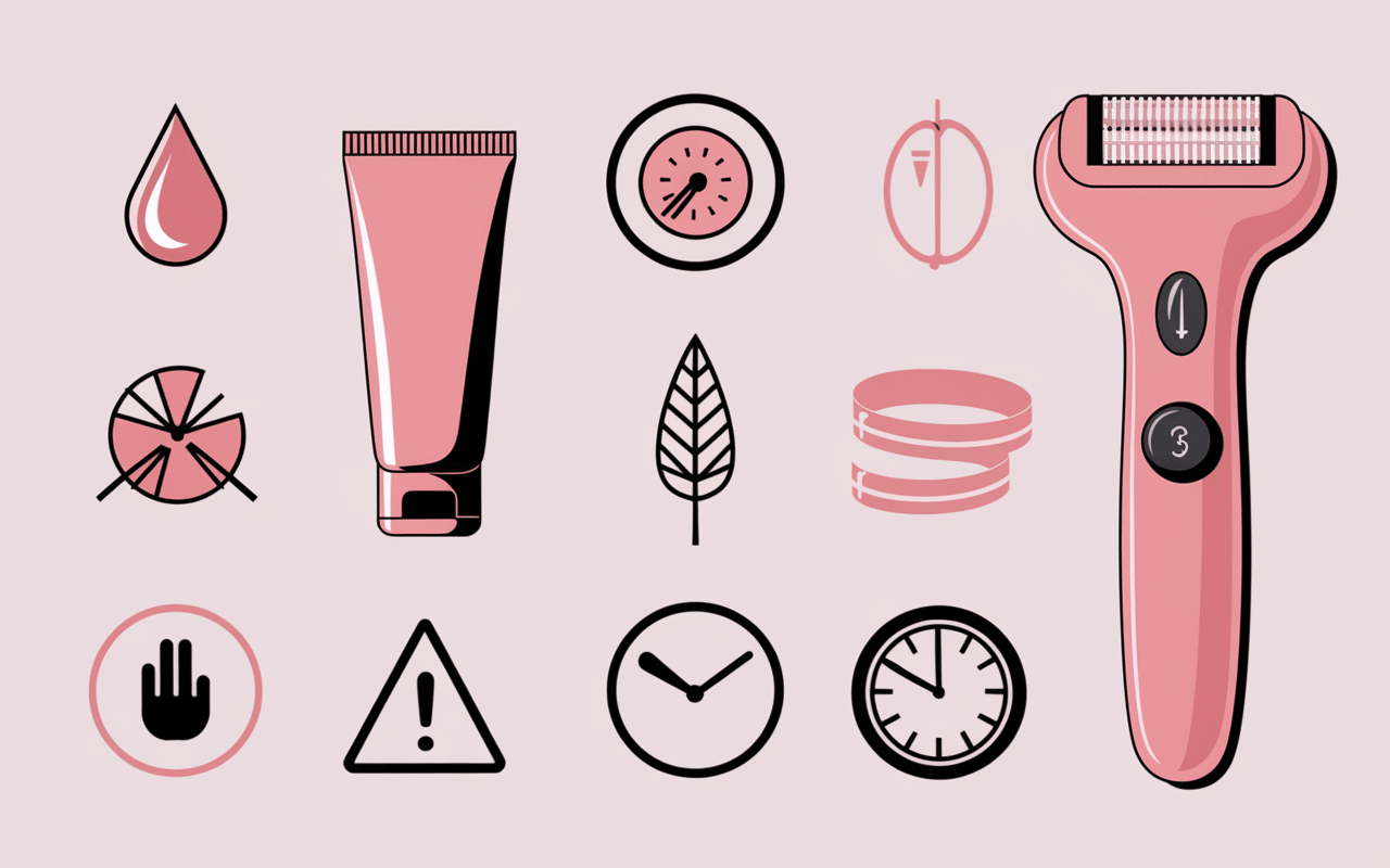 Alternatives gomme dépilatoire avis dermatologue précautions