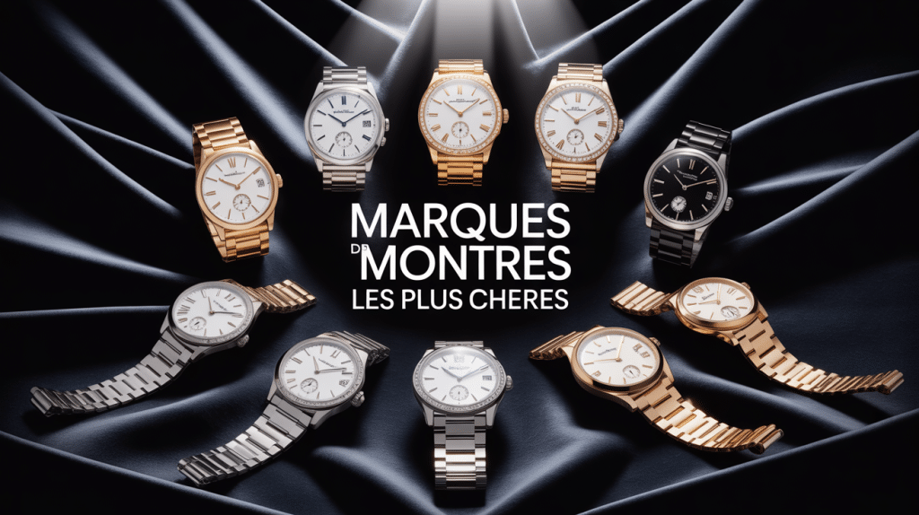 collection les marque de montre les plus cher velours noir