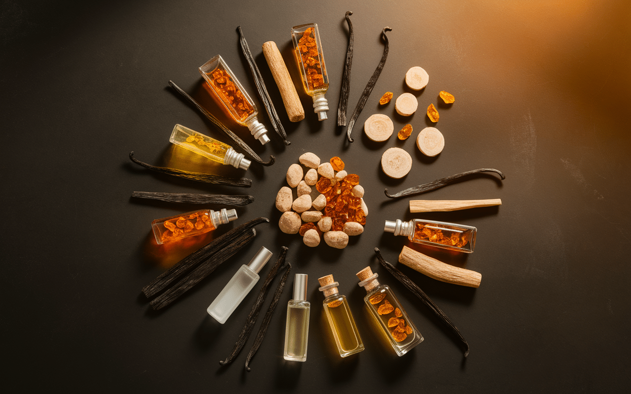 Ingrédients parfum supreme vanille bois vanille ambre