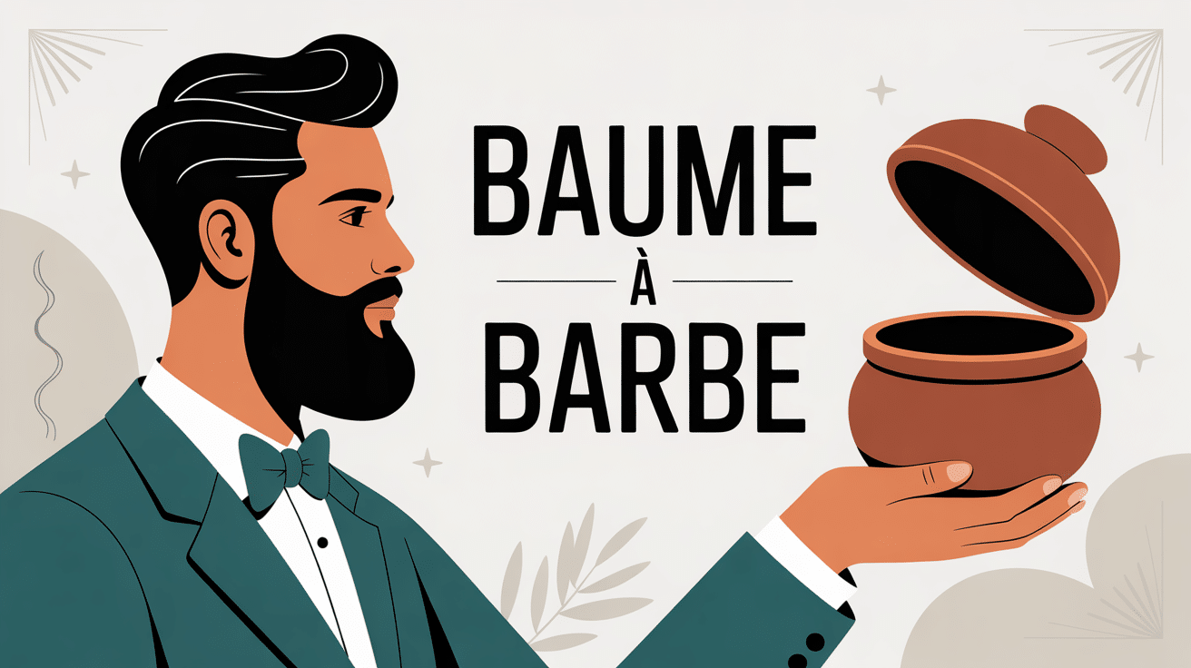baume a barbe stylise homme pot ouvert