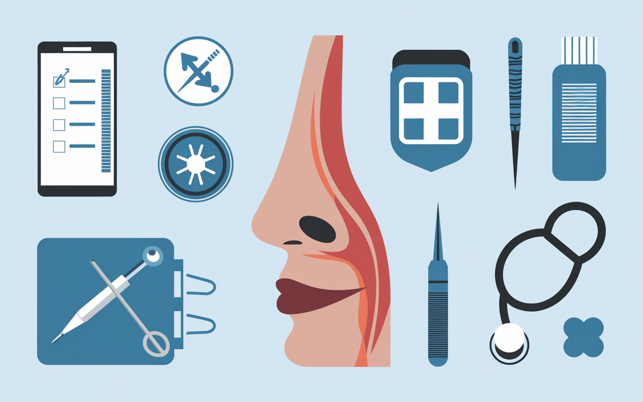 Infographie précautions bridge piercing