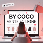 by coco vente en ligne e-commerce femme stylisee