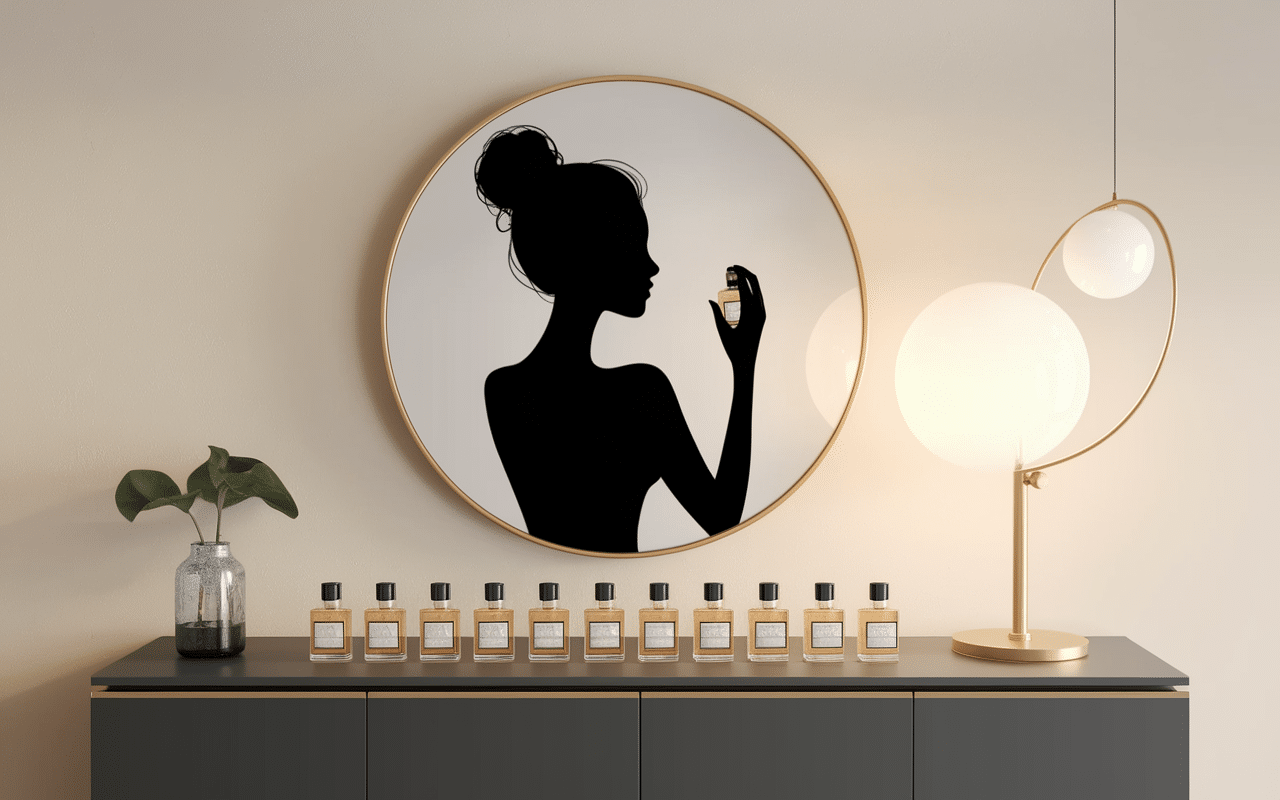 Application parfums Sultan sur poignet déco moderne