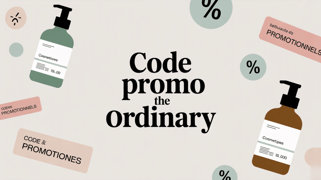Code promo The Ordinary produits et réduction