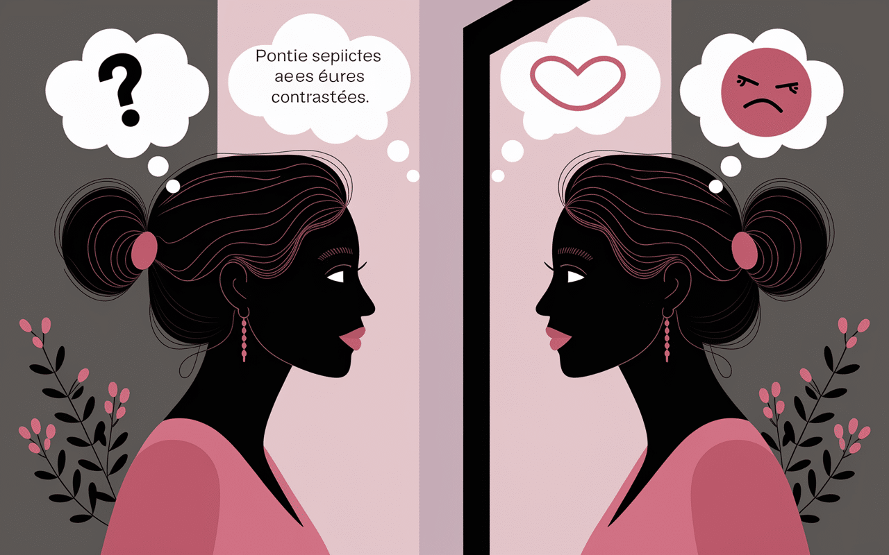 Profil femme miroir je regrette ma blépharoplastie