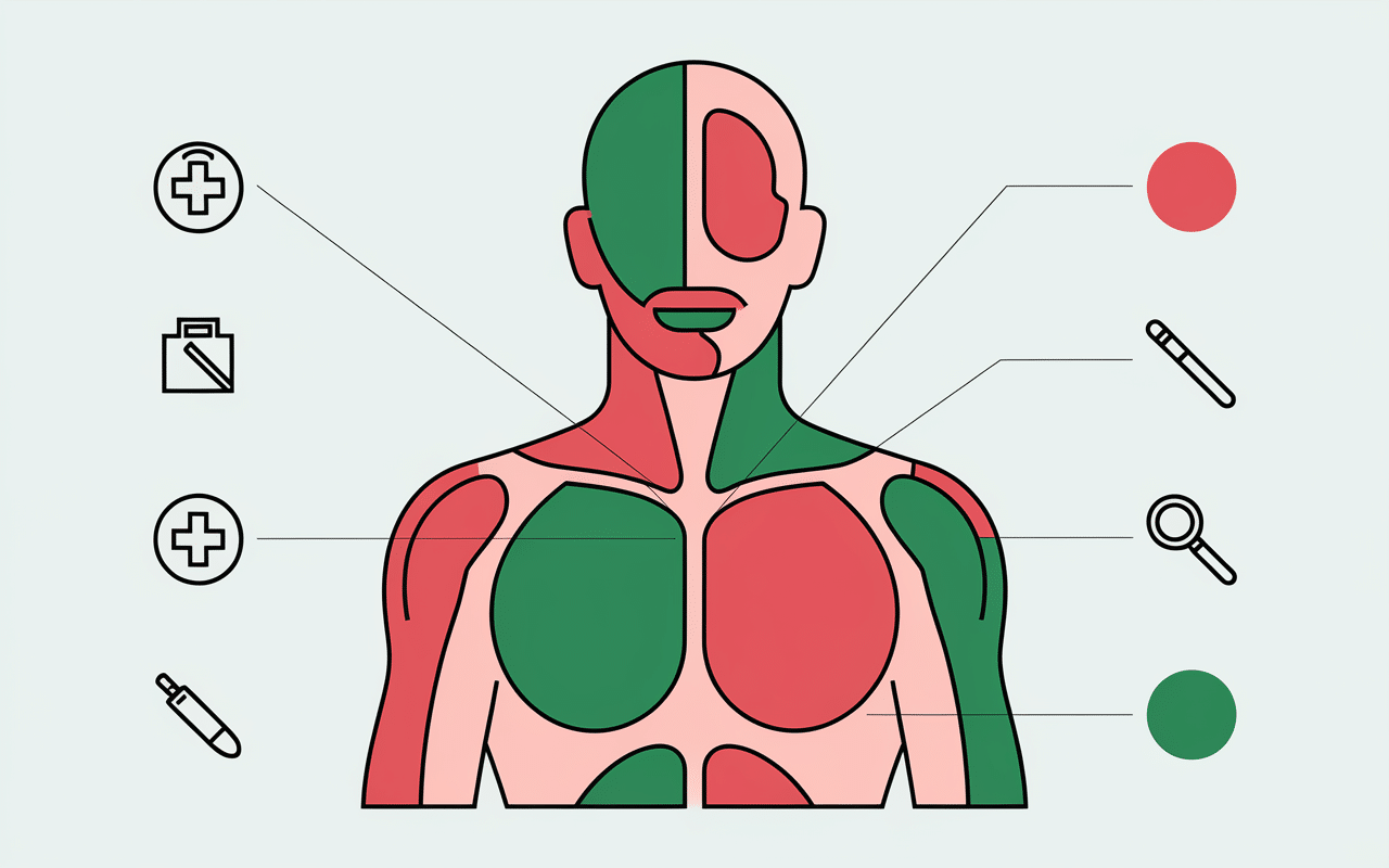 Diagramme complications je regrette ma blépharoplastie