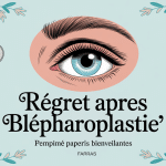 Vue œil stylisée je regrette ma blépharoplastie