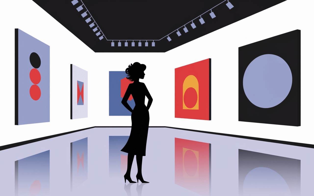 lola palacios silhouette galerie art contemporain