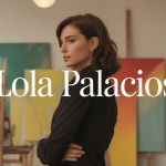portrait lola palacios artiste atelier moderne
