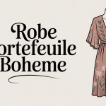 ma boheme robe portefeuille elegante tissu fluide motifs floraux