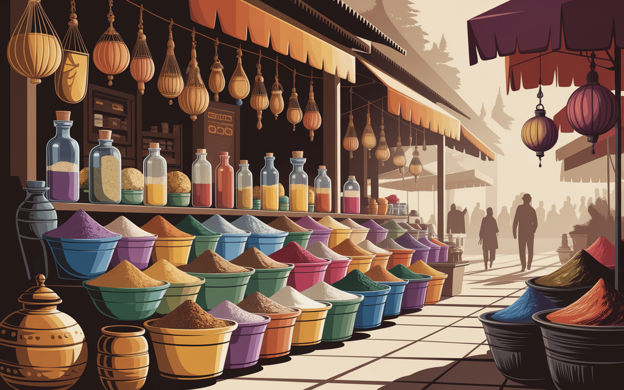 parfum sultan marché épices inspirations orientales