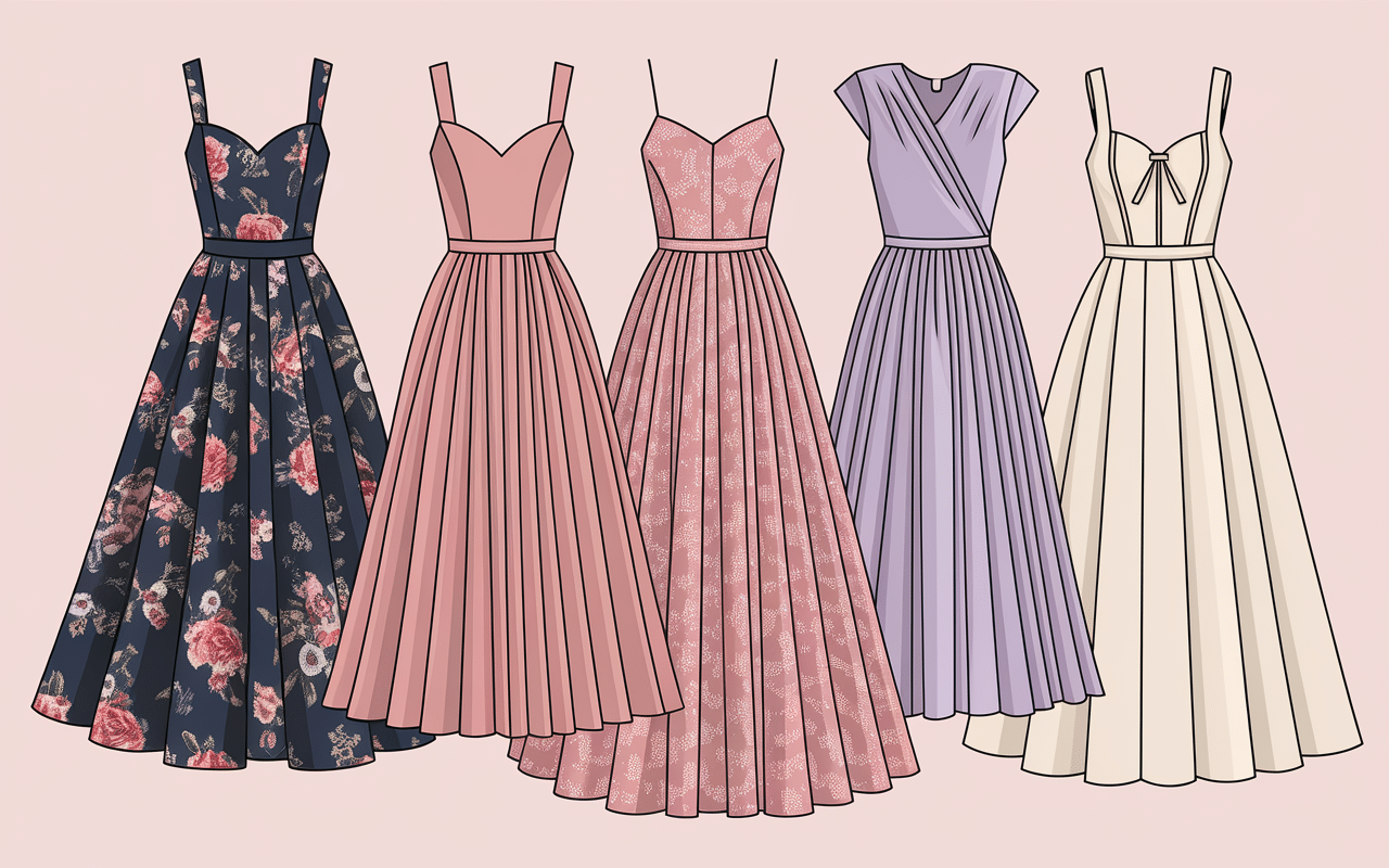 Coupes de robes et tissus quelle robe quand on a du ventre