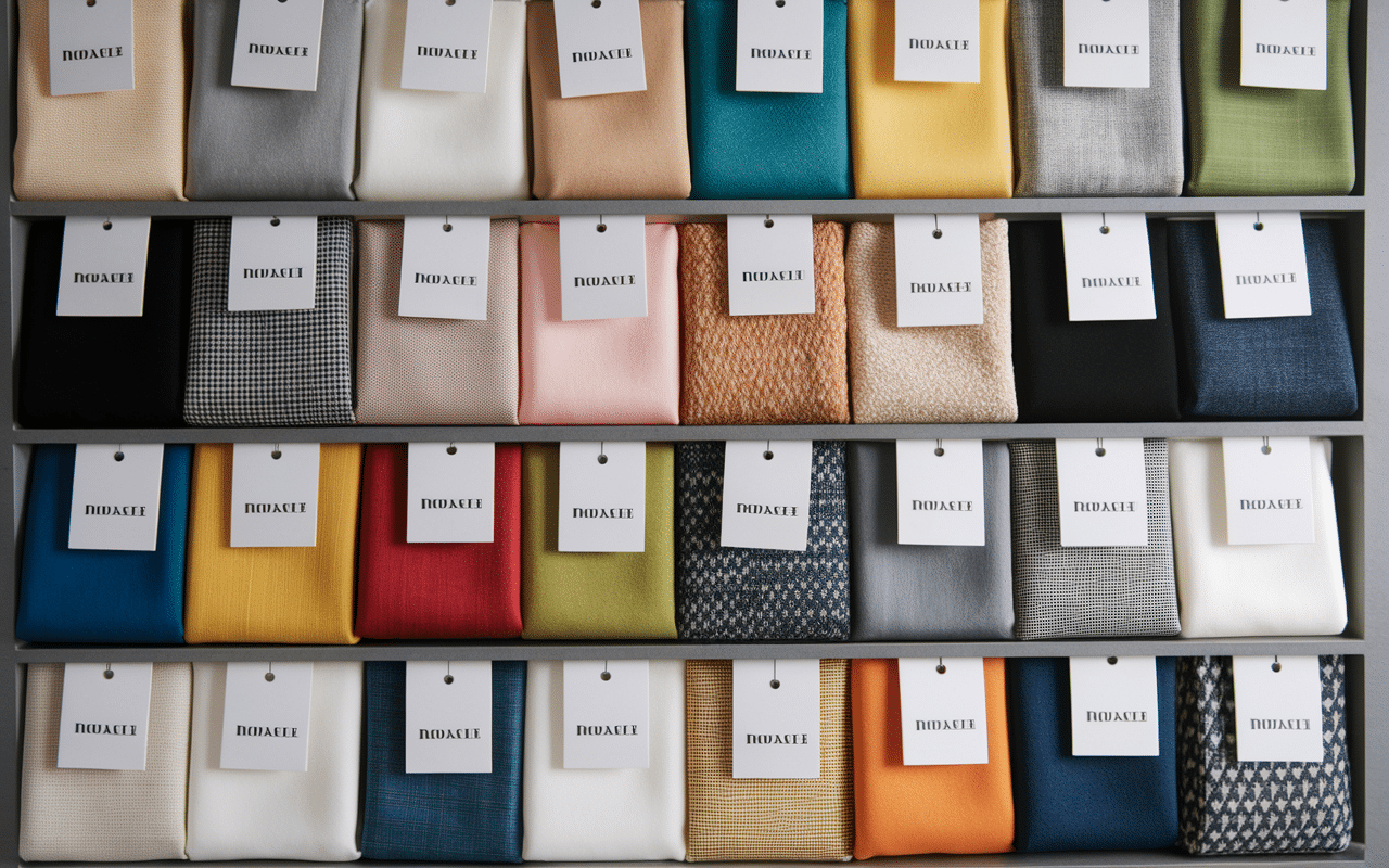 Échantillons tissus slip taille basse homme