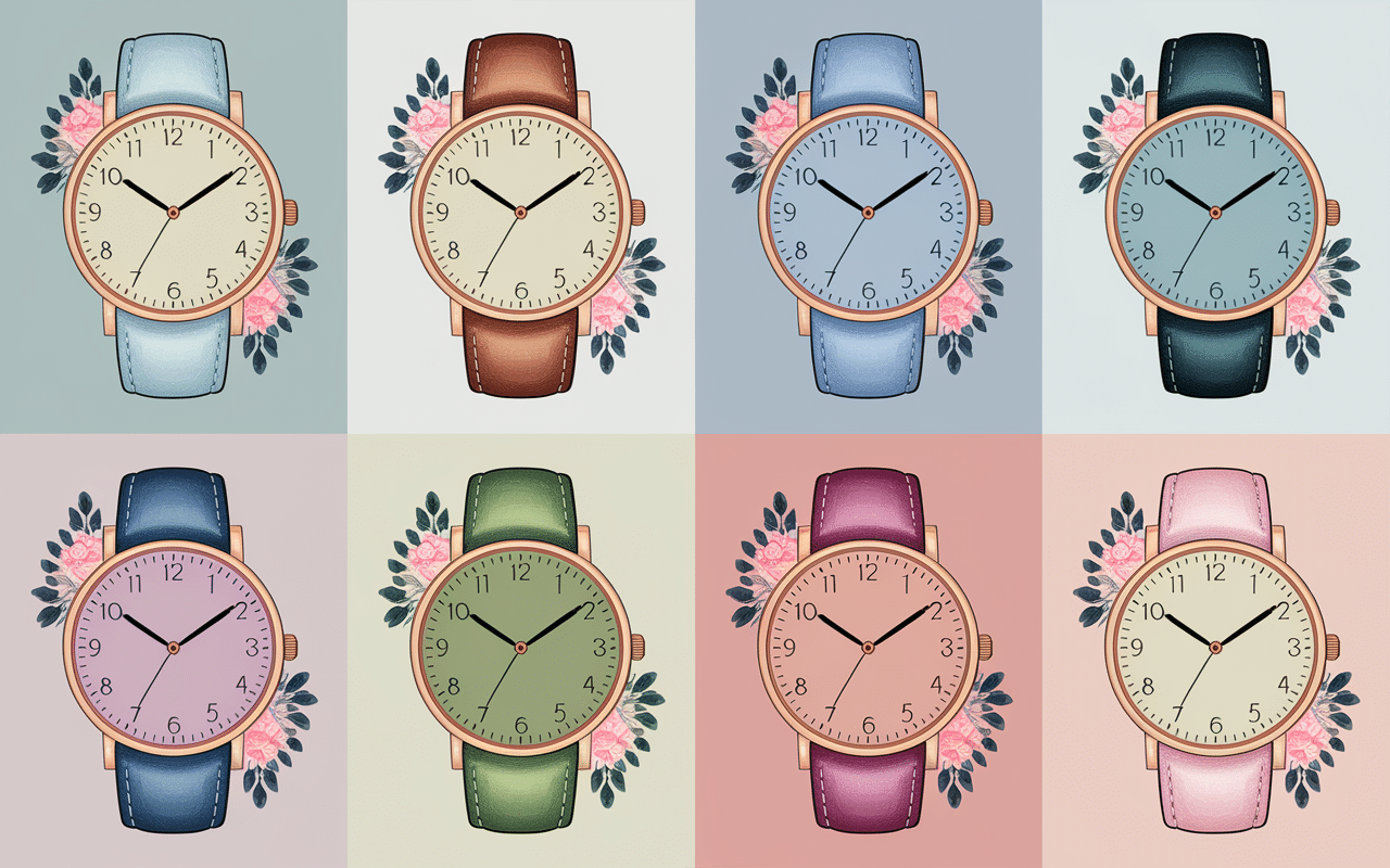 Tatouage horloge femme style artistique et motifs