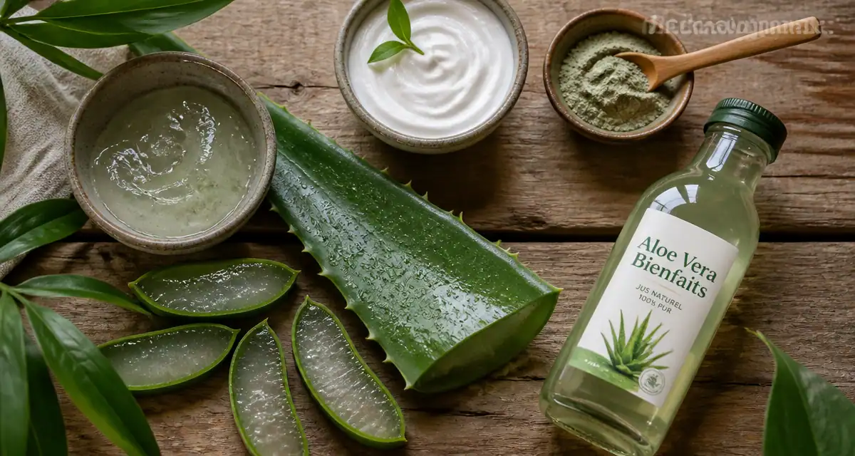 les bienfaits de l aloe vera gel feuille poudre
