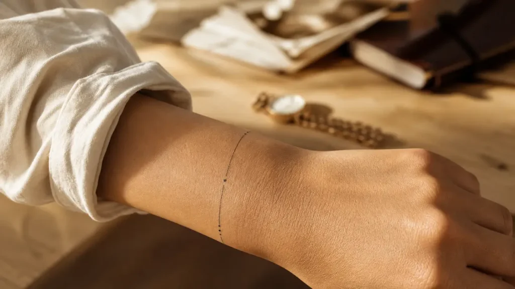 Tatouage bracelet poignet femme discret : 5 styles fins à comparer avant de choisir