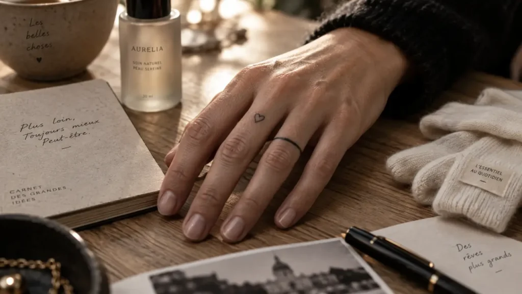 Tatouage doigt : une signification intime, mais une tenue exigeante